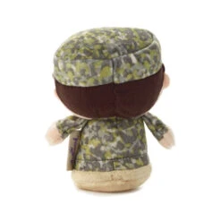 Hallmark Itty Bittys® White Man In Green Camo Plush -Hallmark Store Green Camo Boy Plush itty bittys 1KDD2180 03