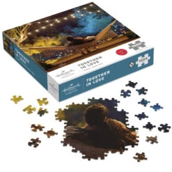 Hallmark Channel Together In Love 1000-Piece Puzzle -Hallmark Store Hallmark Channel Couple on Hammock 1000Piece Puzzle 1HKC2264 02