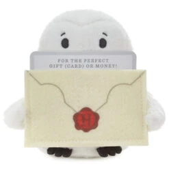 Hallmark Harry Potter™ Hedwig™ Plush Gift Card Holder, 5" -Hallmark Store Harry Potter Hedwig Stuffed Animal Gift Card Holder 1HPO1124 02