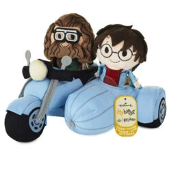 Hallmark Itty Bittys® Harry Potter™ And Hagrid™ With Motorbike Plush, Set Of 3 -Hallmark Store Harry Potter and Hagrid With Motorbike Plush itty bittys Set 1KDD2117 02