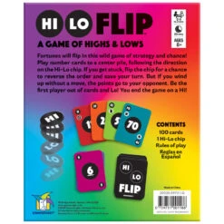 Hi Lo Flip Card Game -Hallmark Store Hi Lo Flip Card Game 118 03