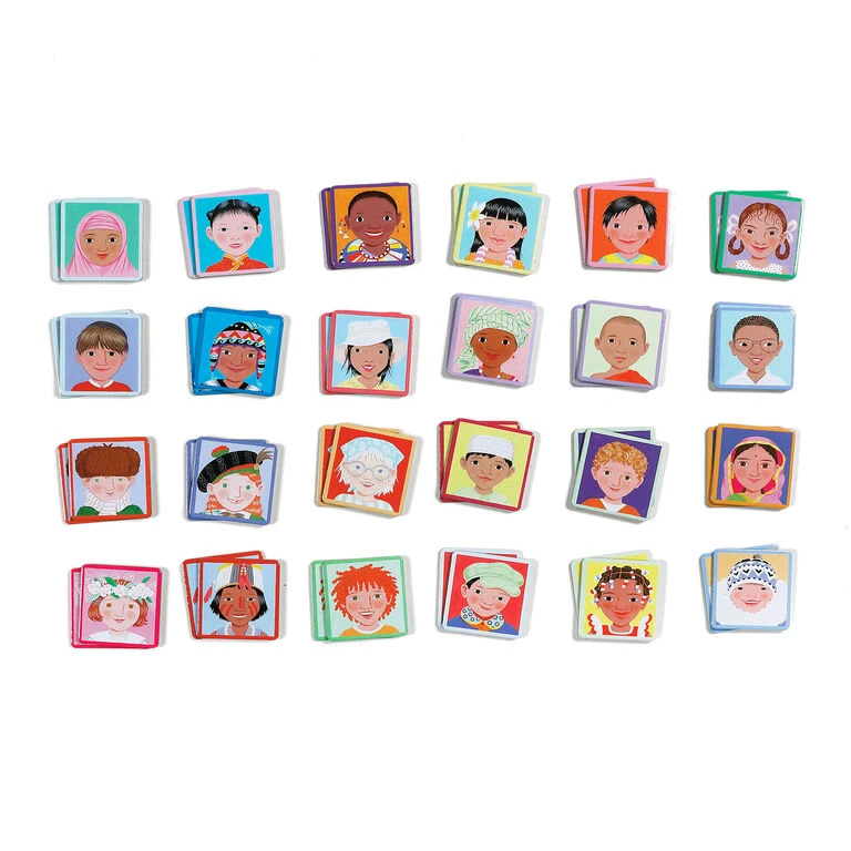 Eeboo I Never Forget A Face Memory & Matching Game 4 Eeboo I Never Forget A Face Memory & Matching Game - Image 2