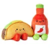 Hallmark Large Better Together Taco And Hot Sauce Magnetic Plush, 16" -Hallmark Store Large Better Together Taco and Hot Sauce Magnetic Plush 1KID1608 01