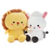 Hallmark Better Together Lion And Lamb Magnetic Plush Pair, 5.25" -Hallmark Store Lion and Lamb Magnetic Stuffed Animal Set 1KID3015 01