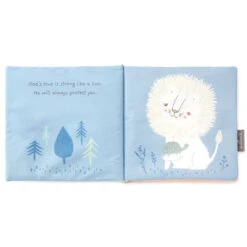 Hallmark The Lion And The Lamb: A Touch & Feel Book About God's Love Cloth Book 9 Hallmark The Lion And The Lamb: A Touch & Feel Book About God's Love Cloth Book -Hallmark Store Lion and Lamb Touch Feel Soft Plush Cloth Book 1BBY4854 03