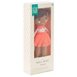 Hallmark Little World Changers™ And Kind Culture Co. The Doll Kind Dark Skin Girl, 12" -Hallmark Store Little World Changers Dark Skin Girl Doll With Tokens 1KID2086 06