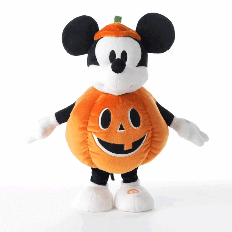 Hallmark Disney Jack-o'-Lantern Mickey Mouse Plush With Sound And Motion, 12.5" 4 Hallmark Disney Jack-o'-Lantern Mickey Mouse Plush With Sound And Motion, 12.5" - Image 2