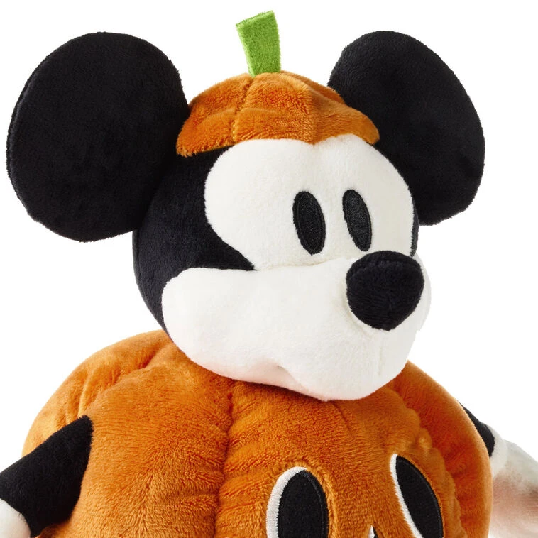Hallmark Disney Jack-o'-Lantern Mickey Mouse Plush With Sound And Motion, 12.5" 6 Hallmark Disney Jack-o'-Lantern Mickey Mouse Plush With Sound And Motion, 12.5" - Image 4