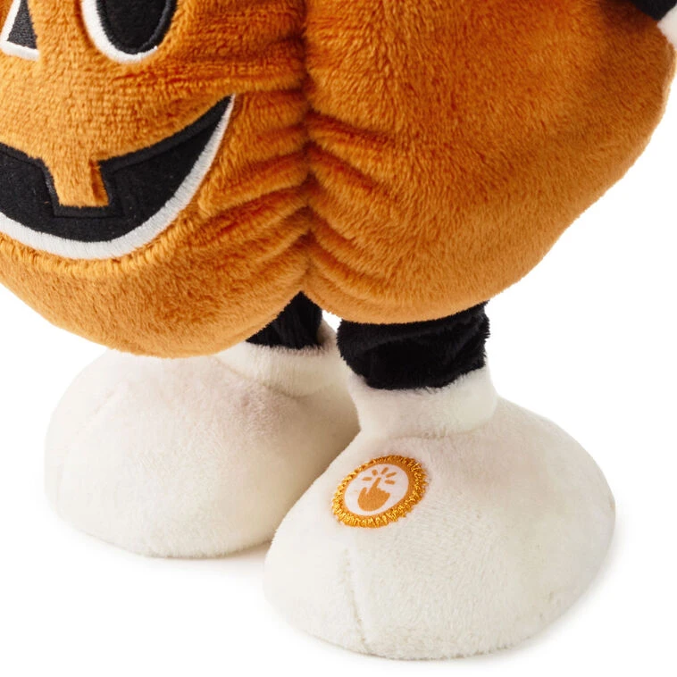 Hallmark Disney Jack-o'-Lantern Mickey Mouse Plush With Sound And Motion, 12.5" 7 Hallmark Disney Jack-o'-Lantern Mickey Mouse Plush With Sound And Motion, 12.5" - Image 5