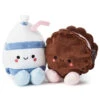 Hallmark Better Together Milk And Cookie Magnetic Plush, 6" -Hallmark Store Milk Carton and Chocolate Cookie Magnetic Plush 1KID1642 01