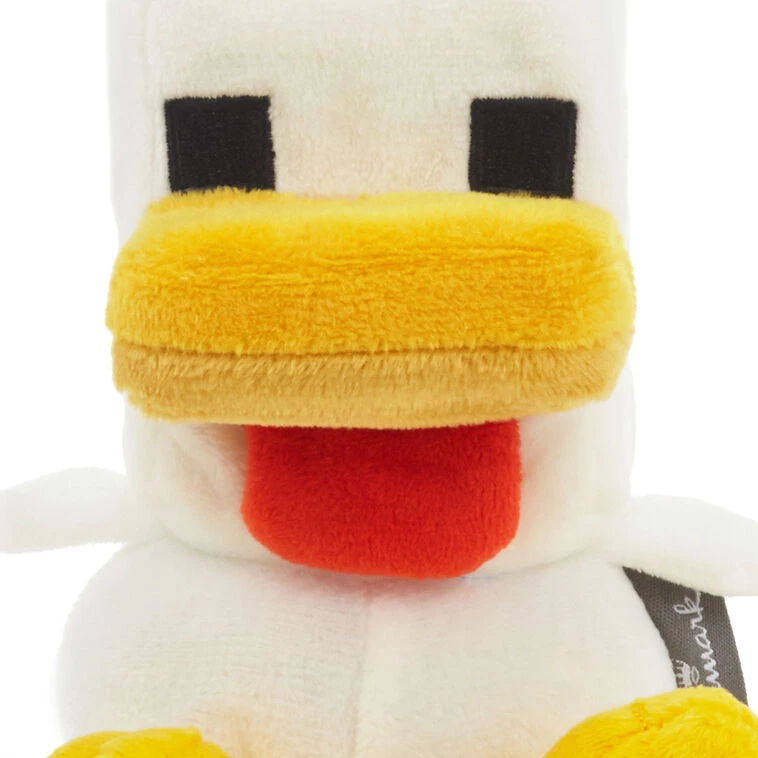 Hallmark Better Together Minecraft Baby Zombie And Chicken Magnetic Plush Pair, 5.25" H 8 Hallmark Better Together Minecraft Baby Zombie And Chicken Magnetic Plush Pair, 5.25" H - Image 6