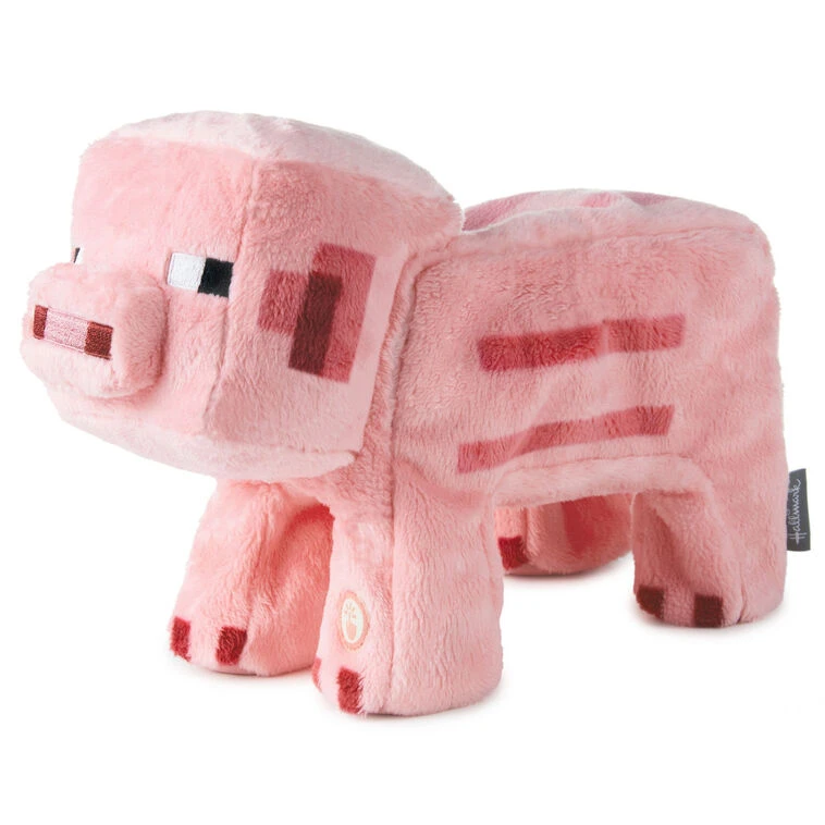 Hallmark Minecraft Pig Plush With Sound And Motion 3 Hallmark Minecraft Pig Plush With Sound And Motion