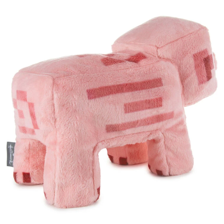 Hallmark Minecraft Pig Plush With Sound And Motion 4 Hallmark Minecraft Pig Plush With Sound And Motion - Image 2