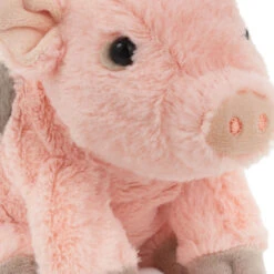Hallmark Mini Pink Piglet Plush, 5" H -Hallmark Store Mini Pink Piglet Stuffed Animal 1KAM3001 03