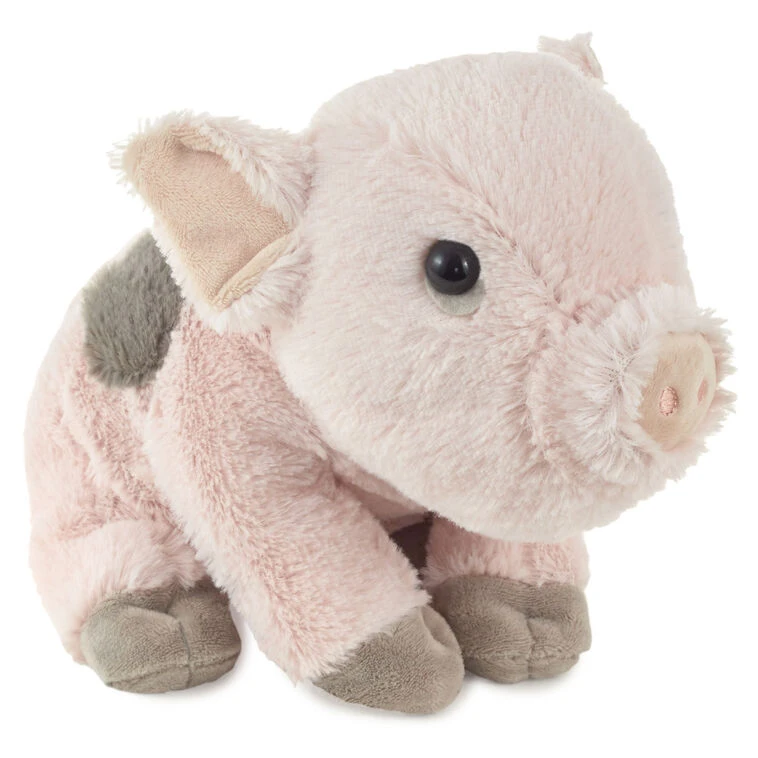 Hallmark Baby Pig Stuffed Animal, 6" 3 Hallmark Baby Pig Stuffed Animal, 6"
