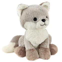 Hallmark Silver Baby Fox Stuffed Animal, 8"
