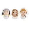 Hallmark Itty Bittys® Friends Monica, Rachel And Phoebe In Wedding Dresses Plush, Set Of 3 -Hallmark Store Monica Rachel Phoebe Wedding Plush itty bittys 1KDD2140 01