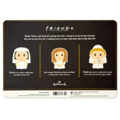 Hallmark Itty Bittys® Friends Monica, Rachel And Phoebe In Wedding Dresses Plush, Set Of 3 -Hallmark Store Monica Rachel Phoebe Wedding Plush itty bittys 1KDD2140 04