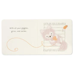 Hallmark MopTops Furry Cat Stuffed Animal With You Are So Fun Board Book -Hallmark Store MopTops Plush Cat Stuffed Animal Board Book 1KID1533 06