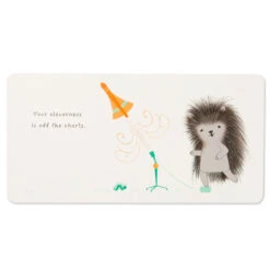 Hallmark MopTops Porcupine Stuffed Animal With You Are Curious Board Book -Hallmark Store MopTops Plush Porcupine Stuffed Animal Board Book 1KID1536 06
