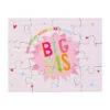 Mud Pie Pink Big Sis 12-Piece Puzzle For Kids