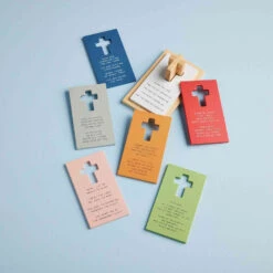 Mud Pie Children's Prayer Puzzle Stacker, Set Of 8 -Hallmark Store Mud Pie Prayer Puzzle Stacker 10760202 03