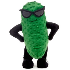 Hallmark Big Dill Pickle Plush With Sound And Motion, 13"