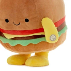 Hallmark Hamburger Plush With Sound And Motion, 10" -Hallmark Store Musical Dancing Hamburger Plush Toy 1KID3027 04