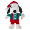 Hallmark Peanuts® Santa Snoopy With Cookie Plush With Sound And Motion, 12" -Hallmark Store Musical Walking Plush Santa Snoopy With Cookie 1XKT6127 01