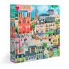 Eeboo Paris In A Day 1000-Piece Jigsaw Puzzle -Hallmark Store Paris in a Day 1000Piece Jigsaw Puzzle PZTPD2 01