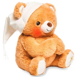 Paws For Prayer Bear Stuffed Animal With Music And Light, 10" H -Hallmark Store Paws for Prayer Bear Plush With Music and Light CB86755 03