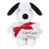 Hallmark Peanuts® Snoopy Plush Gift Card Holder, 4.2" -Hallmark Store Peanuts Snoopy Plush Gift Card Holder 1PAJ3561 01