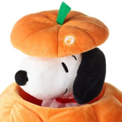 Hallmark Peanuts® Snoopy Peek-a-Boo Pumpkin Plush With Sound And Motion, 9.6" -Hallmark Store Peanuts Snoopy Pumpkin Plush With Sound and Motion 1HGN1559 05