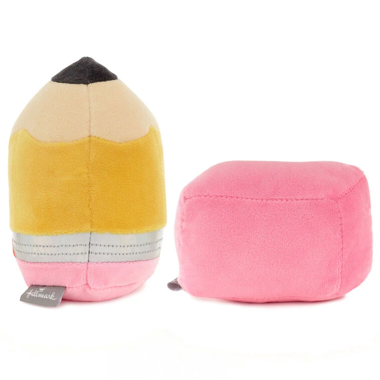Hallmark Better Together Pencil And Eraser Magnetic Plush Pair, 6" 6 Hallmark Better Together Pencil And Eraser Magnetic Plush Pair, 6" - Image 4