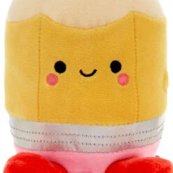 Hallmark Better Together Pencil And Eraser Magnetic Plush Pair, 6" 12 Hallmark Better Together Pencil And Eraser Magnetic Plush Pair, 6" -Hallmark Store Pencil and Eraser Magnetic Stuffed Animal Set 1KID3018 05