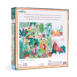 Eeboo Plant Ladies 1000-Piece Square Jigsaw Puzzle -Hallmark Store Plant Ladies 1000Piece Square Jigsaw Puzzle PZTPTL 03