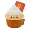 Hallmark Cupcake Plush Gift Card Holder -Hallmark Store Plush Cupcake Gift Card Holder With Pocket 1KGC1003 01