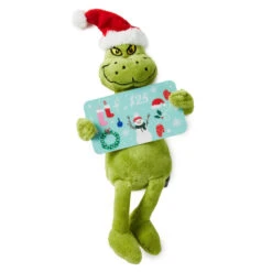 Hallmark Store 3 Hallmark Store -Hallmark Store Plush Grinch Gift Card Holder 1XKT5561 02