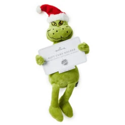 Hallmark Dr. Seuss's How The Grinch Stole Christmas!™ Plush Grinch Gift Card Holder 9 Hallmark Dr. Seuss's How The Grinch Stole Christmas!™ Plush Grinch Gift Card Holder -Hallmark Store Plush Grinch Gift Card Holder 1XKT5561 04