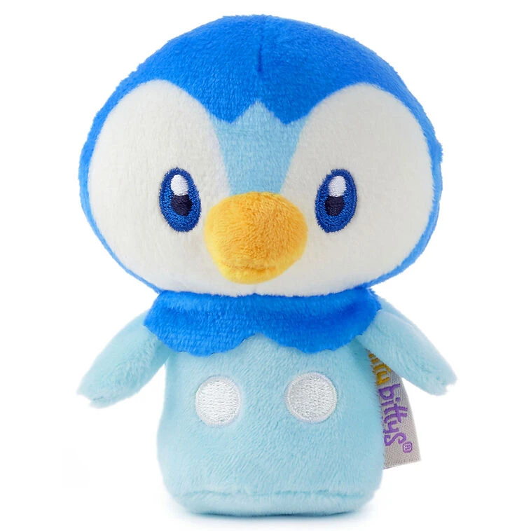 Hallmark Itty Bittys® Pokémon Piplup, Munchlax, And Pachirisu Plush, Set Of 3 5 Hallmark Itty Bittys® Pokémon Piplup, Munchlax, And Pachirisu Plush, Set Of 3 - Image 3