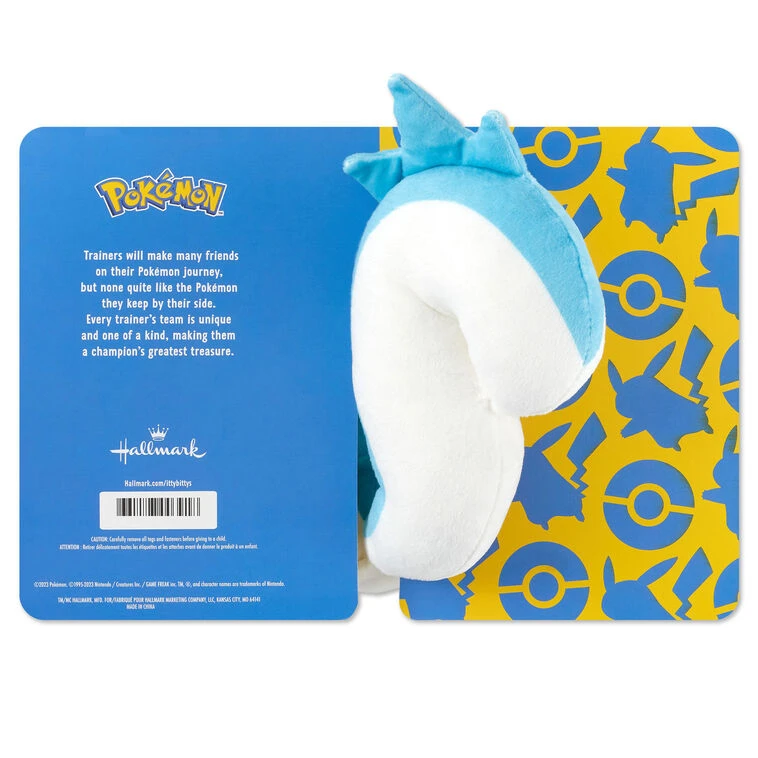 Hallmark Itty Bittys® Pokémon Piplup, Munchlax, And Pachirisu Plush, Set Of 3 9 Hallmark Itty Bittys® Pokémon Piplup, Munchlax, And Pachirisu Plush, Set Of 3 - Image 7