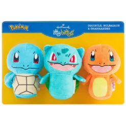 Hallmark Itty Bittys® Pokémon Plush Collector Set Of 3 -Hallmark Store Plush Pokmon itty bittys 3Pack 1KDD2177 03