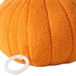 Hallmark Zip-Along Jack-o'-Lantern Plush Toy -Hallmark Store Plush Pumpkin PullString Toy 1KHW2001 04