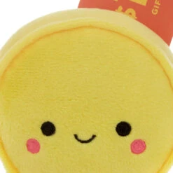 Hallmark Smiley Face Plush Gift Card Holder -Hallmark Store Plush Smiley Face Gift Card Holder With Pocket 1KGC1000 04