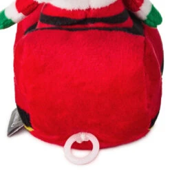 Hallmark Santa In Sleigh Zip-Along Plush Toy -Hallmark Store Plush ZipAlong Toy of Santa in Sleigh 1KCX3011 06