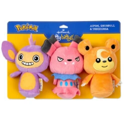 Hallmark Itty Bittys® Pokémon Snubbull, Teddiursa And Aipom Plush, Set Of 3 13 Hallmark Itty Bittys® Pokémon Snubbull, Teddiursa And Aipom Plush, Set Of 3 -Hallmark Store Pokmon Snubbull Teddiursa and Aipom Plush Set 1KDD2239 06
