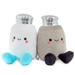 Hallmark Better Together Salt And Pepper Magnetic Plush Pair, 5"