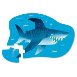 Crocodile Creek Shark City 12-Piece Puzzle -Hallmark Store Shark and Fish 12Piece Puzzle 41182 02