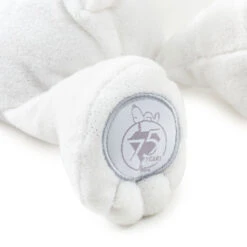 Hallmark Peanuts® 75th Anniversary Floppy Snoopy Plush, 11" -Hallmark Store Silver and White Floppy Snoopy Stuffed Animal 1PAJ4701 03