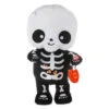 Hallmark Trick-or-Treat Skeleton Plush With Sound And Motion, 10" -Hallmark Store Singing and Dancing Skeleton Stuffed Animal 1KHW2003 01